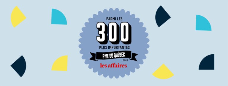 Reconnaissance des 300 PME du Québec en affaires 2023, illustration de succès et d'entrepreneuriat pour les petites et moyennes entreprises québécoises.