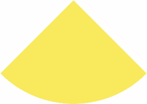 forme jaune pic haut